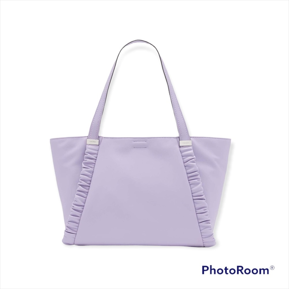 Calvin Klein Luna Organizational Tote purple